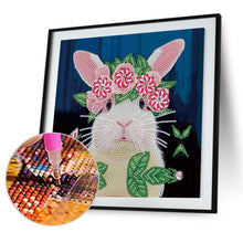 Load image into Gallery viewer, Rabbit 30*30CM £¨canvans) Partial Special-Shaped Drill Diamond Painting
