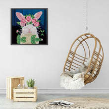 Load image into Gallery viewer, Rabbit 30*30CM £¨canvans) Partial Special-Shaped Drill Diamond Painting
