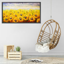 Load image into Gallery viewer, Sunflower 80*40CM £¨canvans) Full Round Drill Diamond Painting
