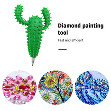 Load image into Gallery viewer, DIY Cactus Rhinestones Crystal Picker Point Drill Pen Diamond Painting Tool
