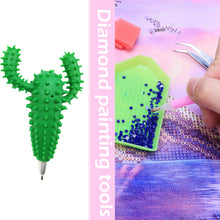 Load image into Gallery viewer, DIY Cactus Rhinestones Crystal Picker Point Drill Pen Diamond Painting Tool
