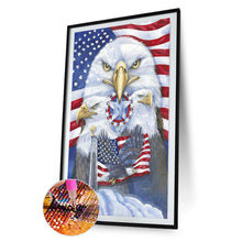 Load image into Gallery viewer, Independence Day American Eagle 40*70CM £¨canvans) Full Large size Drill Diamond Painting
