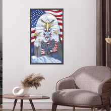 Load image into Gallery viewer, Independence Day American Eagle 40*70CM £¨canvans) Full Large size Drill Diamond Painting
