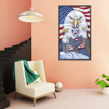 Load image into Gallery viewer, Independence Day American Eagle 40*70CM £¨canvans) Full Large size Drill Diamond Painting
