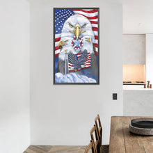 Load image into Gallery viewer, Independence Day American Eagle 40*70CM £¨canvans) Full Large size Drill Diamond Painting
