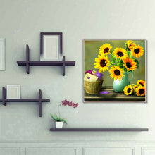 Load image into Gallery viewer, Sunflower Sunflower 40*40CM £¨canvans) Full Square Drill Diamond Painting
