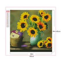 Load image into Gallery viewer, Sunflower Sunflower 40*40CM £¨canvans) Full Square Drill Diamond Painting
