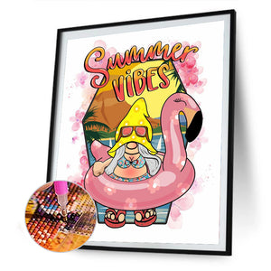 Summer Cartoon Goblins 30*40CM £¨canvans) Full Round Drill Diamond Painting