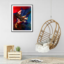 Load image into Gallery viewer, American Eagle 50*60CM £¨canvans) Full Round Drill Diamond Painting
