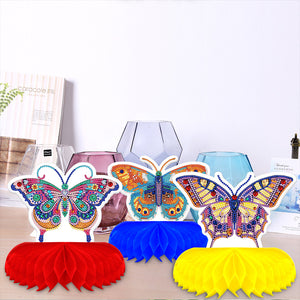 3x 3D Honeycomb Decoration Child Birthday Party Baby Shower Decor Supplies