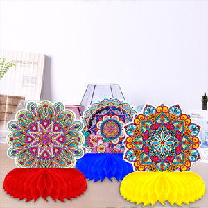 3x 3D Honeycomb Decoration Child Birthday Party Baby Shower Decor Supplies