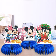 Load image into Gallery viewer, 9x Cartoon Mouse Duck 3D Honeycomb Party Center Baby Shower Decor Supplies
