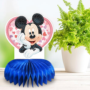 9x Cartoon Mouse Duck 3D Honeycomb Party Center Baby Shower Decor Supplies