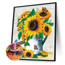 Load image into Gallery viewer, Sunflower 30*40CM £¨canvans) Full Round Drill Diamond Painting
