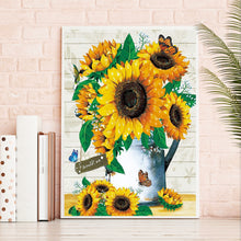 Load image into Gallery viewer, Sunflower 30*40CM £¨canvans) Full Round Drill Diamond Painting
