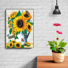 Load image into Gallery viewer, Sunflower 30*40CM £¨canvans) Full Round Drill Diamond Painting
