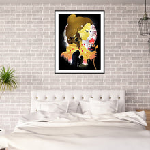 Load image into Gallery viewer, Disney Princess Silhouette 30*40CM £¨canvans) Full Round Drill Diamond Painting
