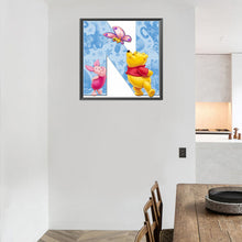 Load image into Gallery viewer, Pooh Letter N 40*40CM £¨canvans) Full Round Drill Diamond Painting

