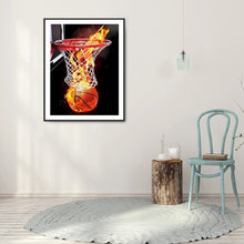 Load image into Gallery viewer, Basketball 30*40CM £¨canvans) Full Round Drill Diamond Painting
