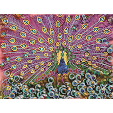 Load image into Gallery viewer, Peacock 40*30CM £¨canvans) Partial Special-Shaped Drill Diamond Painting
