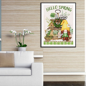 Spring Goblins 30*40CM £¨canvans) Full Round Drill Diamond Painting