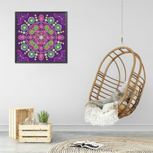 Load image into Gallery viewer, Mandala 30*30CM (canvas) Full Crystal Drill Diamond Painting
