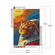 Load image into Gallery viewer, Tiger 30*40CM £¨canvans) Full Round Drill Diamond Painting
