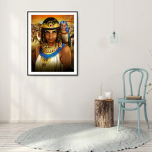 Load image into Gallery viewer, Cleopatra - Queen Of Ancient Egypt 30*40CM £¨canvans) Full Round Drill Diamond Painting
