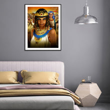 Load image into Gallery viewer, Cleopatra - Queen Of Ancient Egypt 30*40CM £¨canvans) Full Round Drill Diamond Painting
