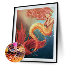 Load image into Gallery viewer, Mermaid 30*40CM £¨canvans) Full Square Drill Diamond Painting
