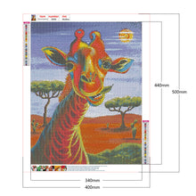 Load image into Gallery viewer, Giraffe 40*50CM £¨canvans) Full Round Drill Diamond Painting
