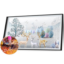 Load image into Gallery viewer, Elk 80*40CM £¨canvans) Full Large size Drill Diamond Painting
