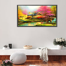 Load image into Gallery viewer, River House 100*55CM £¨canvans) Full Large size Drill Diamond Painting
