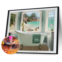 Load image into Gallery viewer, Tub 40*30CM £¨canvans) Full Round Drill Diamond Painting
