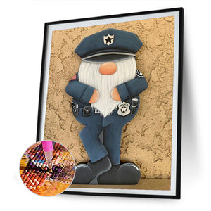 Goblin Police 40*50CM £¨canvans) Full Round Drill Diamond Painting