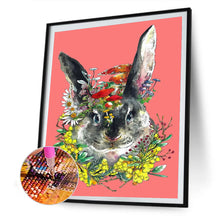 Load image into Gallery viewer, Flower Rabbit 30*40CM £¨canvans) Full Round Drill Diamond Painting
