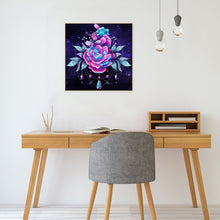 Load image into Gallery viewer, Purple Flowers 30*30CM £¨canvans) Full Round Drill Diamond Painting
