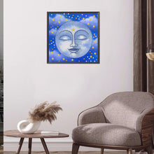 Load image into Gallery viewer, Moon 30*30CM £¨canvans) Partial Special-Shaped Drill Diamond Painting
