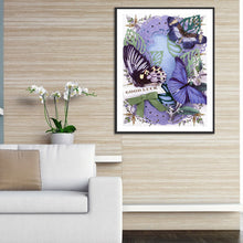 Load image into Gallery viewer, Butterfly 30*40CM £¨canvans) Full Round Drill Diamond Painting
