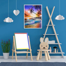 Load image into Gallery viewer, Beach 30*40CM £¨canvans) Full Round Drill Diamond Painting

