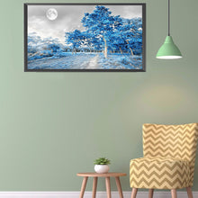 Load image into Gallery viewer, Blue Woods 80*40CM £¨canvans) Full Square Drill Diamond Painting

