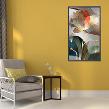 Load image into Gallery viewer, Golden Leaf Lotus 40*75CM £¨canvans) Full Round Drill Diamond Painting
