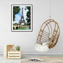 Load image into Gallery viewer, Eiffel Tower 30*40CM £¨canvans) Full Round Drill Diamond Painting
