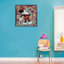 Load image into Gallery viewer, Disney Mickey 40*40CM £¨canvans) Full Round Drill Diamond Painting
