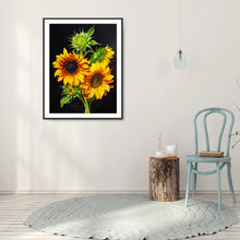 Load image into Gallery viewer, Sunflower 30*40CM £¨canvans) Full Round Drill Diamond Painting
