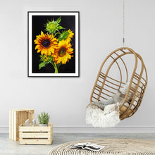 Load image into Gallery viewer, Sunflower 30*40CM £¨canvans) Full Round Drill Diamond Painting
