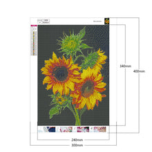 Load image into Gallery viewer, Sunflower 30*40CM £¨canvans) Full Round Drill Diamond Painting
