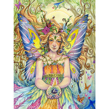 Load image into Gallery viewer, Butterfly Fairy 30*40CM £¨canvans) Full Round Drill Diamond Painting
