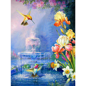 Refreshing Summer 30*40CM £¨canvans) Full Round Drill Diamond Painting