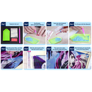 Refreshing Summer 30*40CM £¨canvans) Full Round Drill Diamond Painting